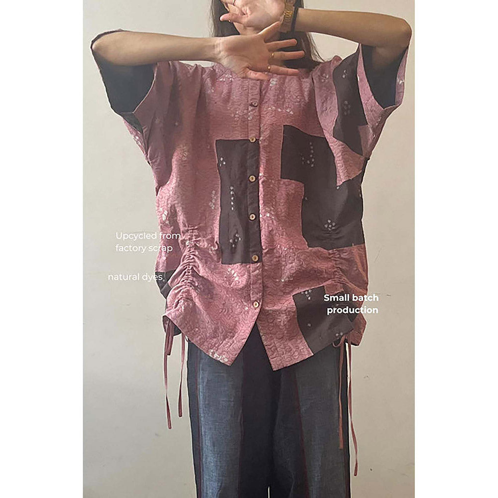 Doodlage Unisex Pink Organic Cotton Jacket