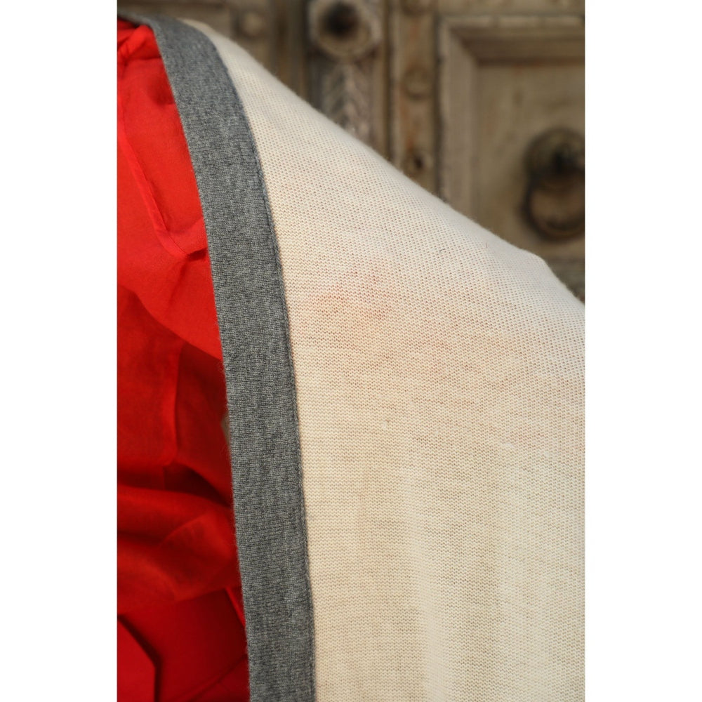 Dusala India Handwoven Pashmina Cape