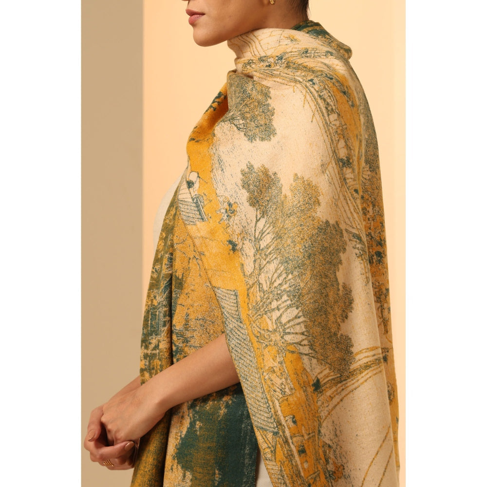 Dusala India Evlyn Cashmere Stole