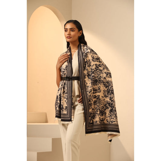 Dusala India Zaiden Cashmere Stole