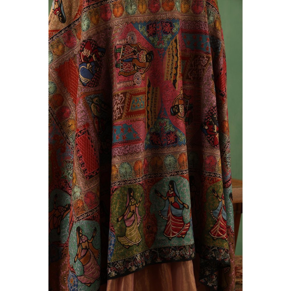 Dusala India Ija Cashmere Shawl