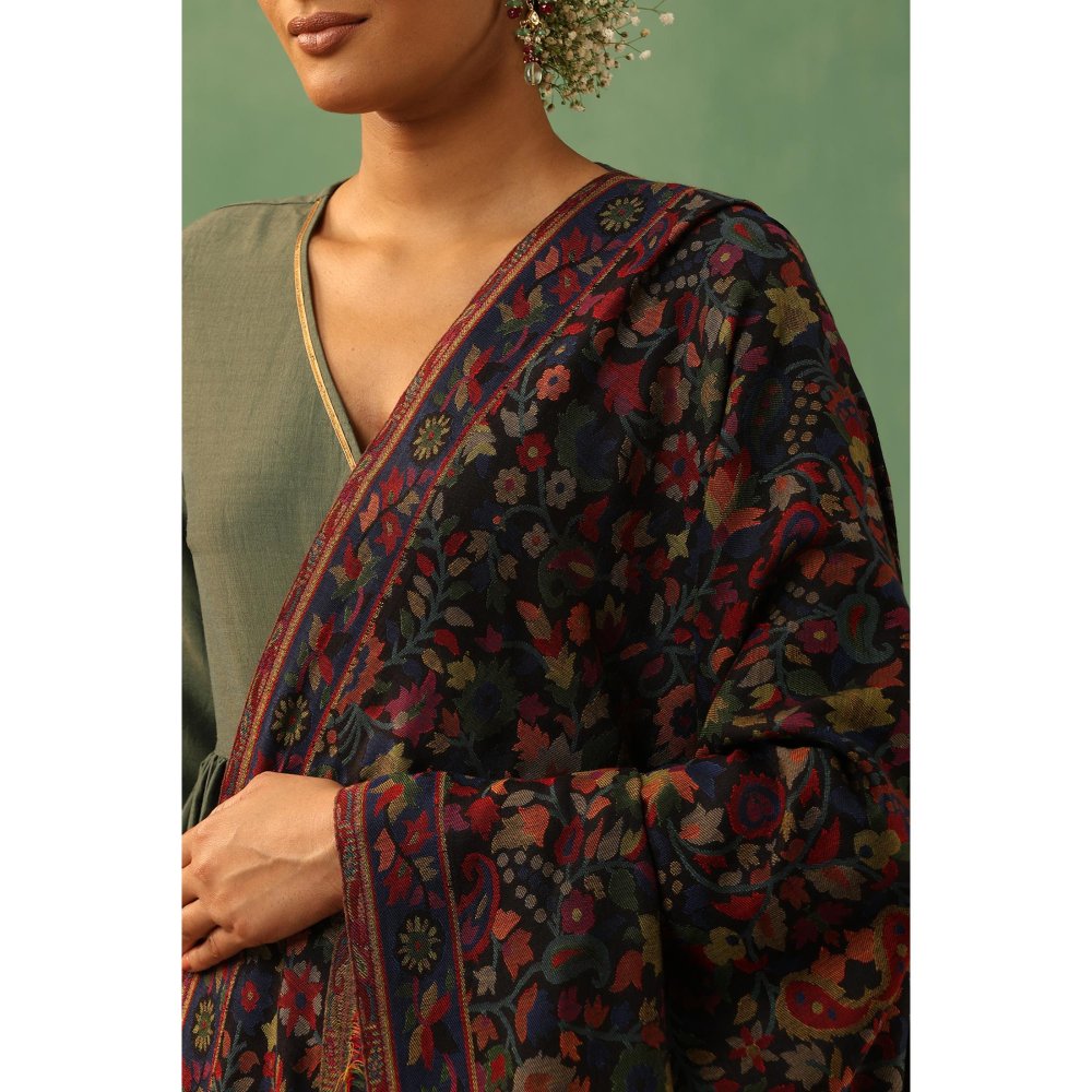 Dusala India Anjisha Cashmere Shawl