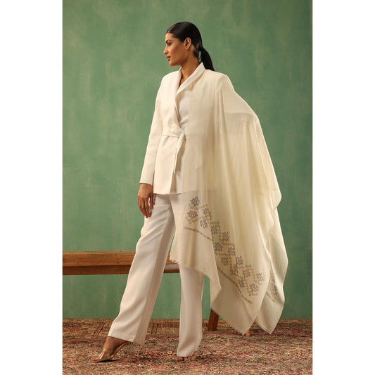 Dusala India Saavi Cashmere Stole