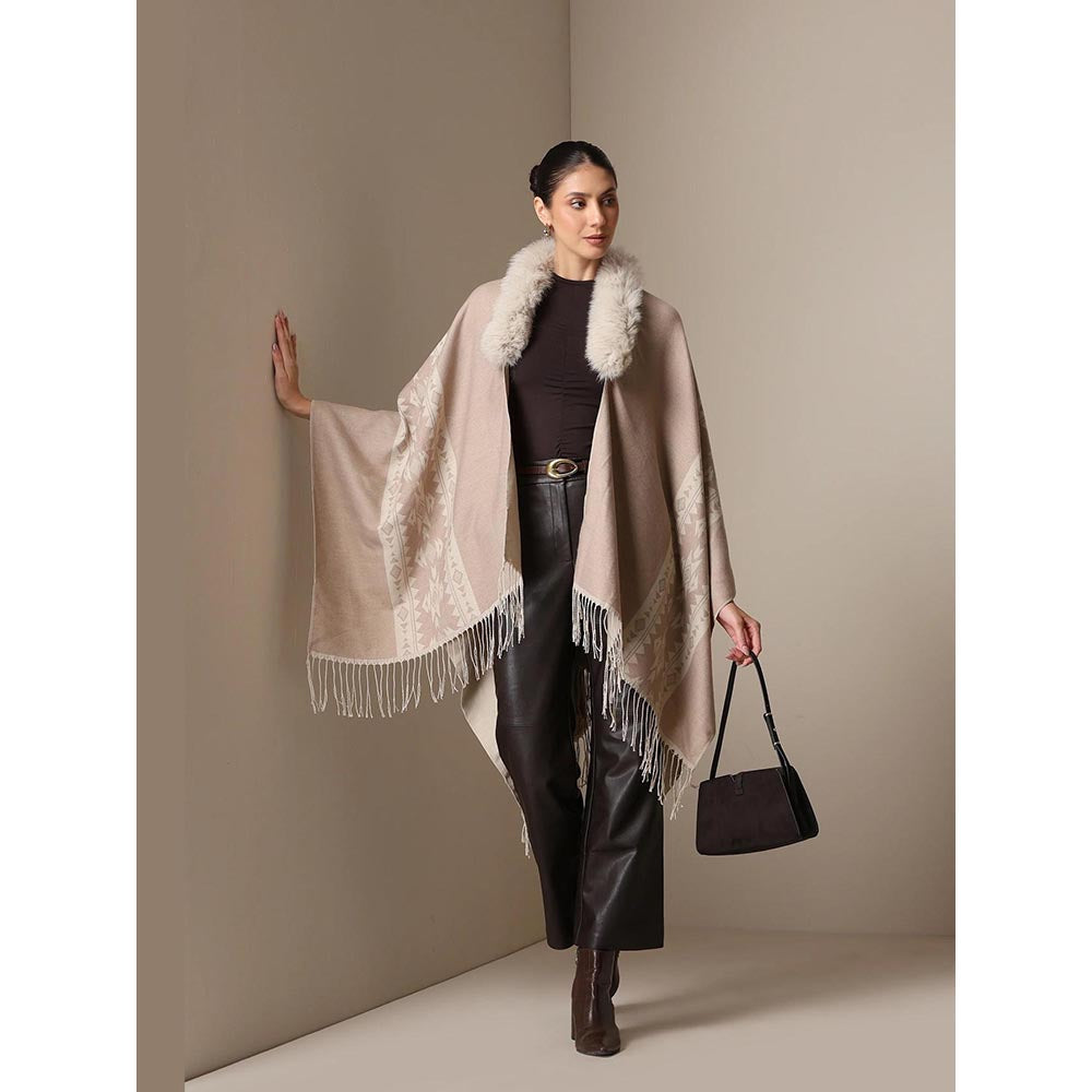 Dusala India Dusala Vegan Fur Cape