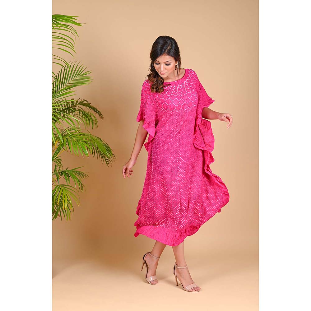 Dyelogue Sunflower Kaftan - Long