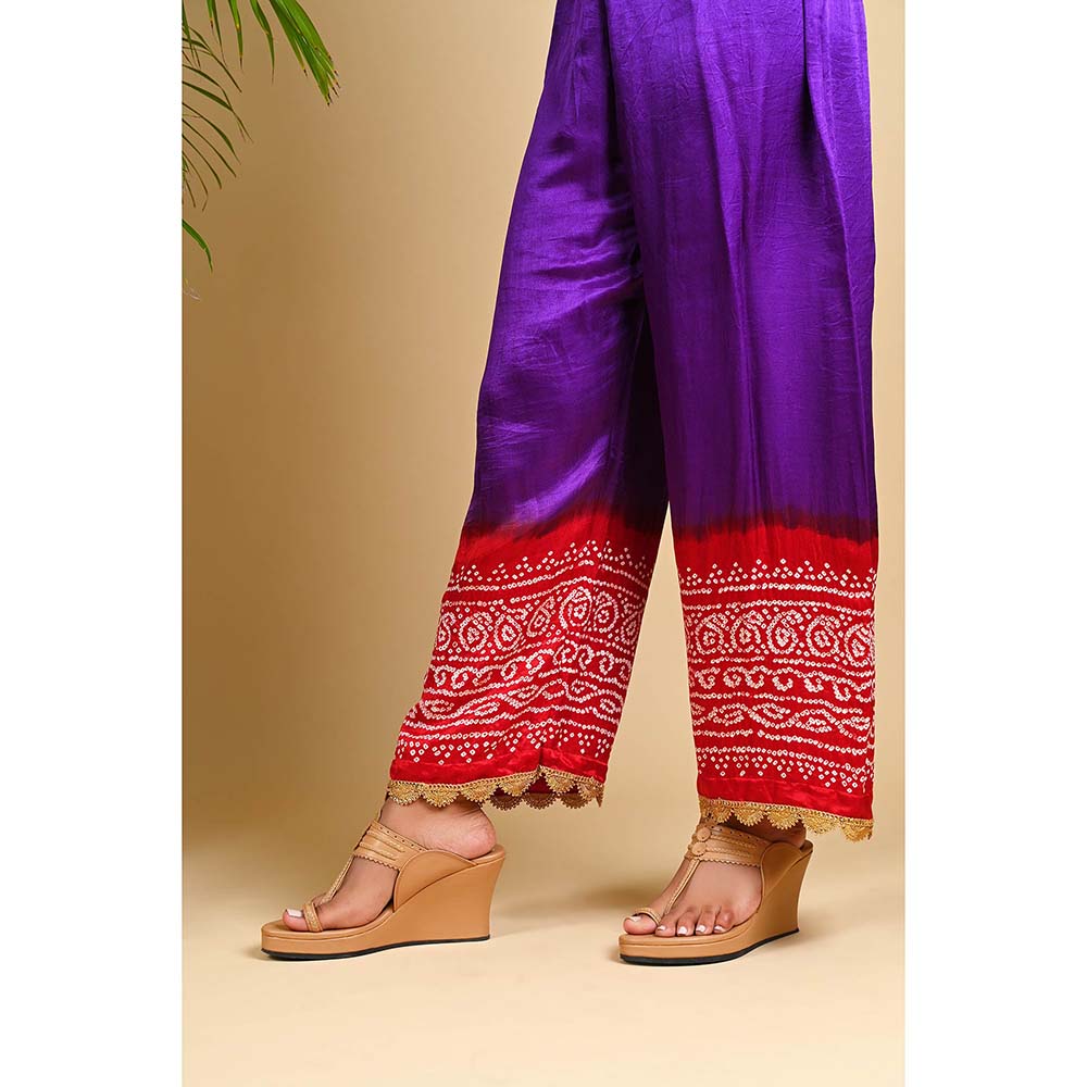 Dyelogue Bandhani Pants