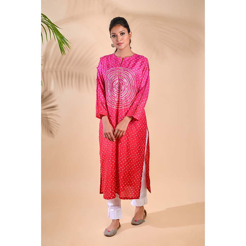 Dyelogue Circle Sequence Kurta