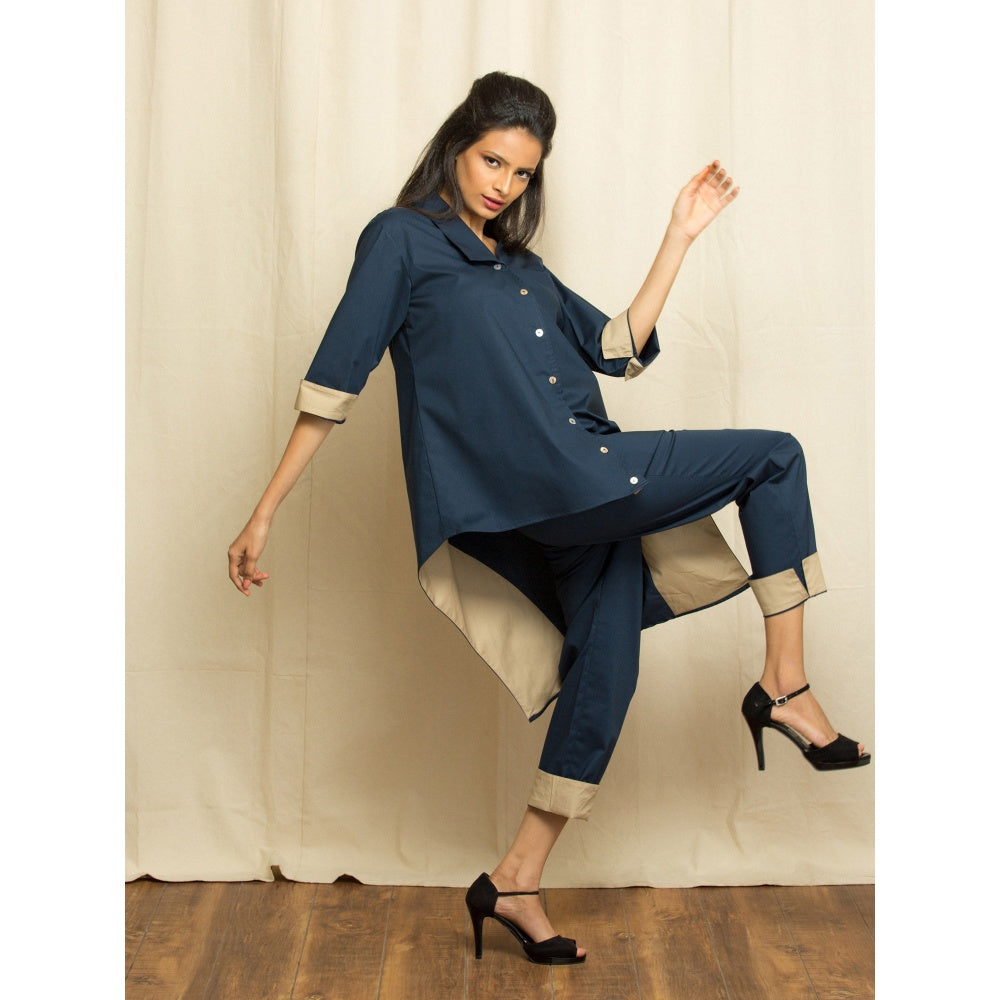 Echke Extended Collar Co-Ord (Set of 2)