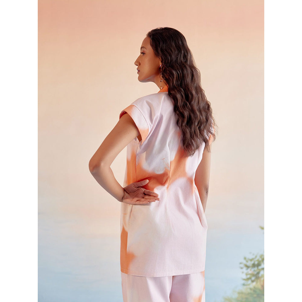 EchoStudio Orange Echo Cabana Co-Ord (Set of 2)