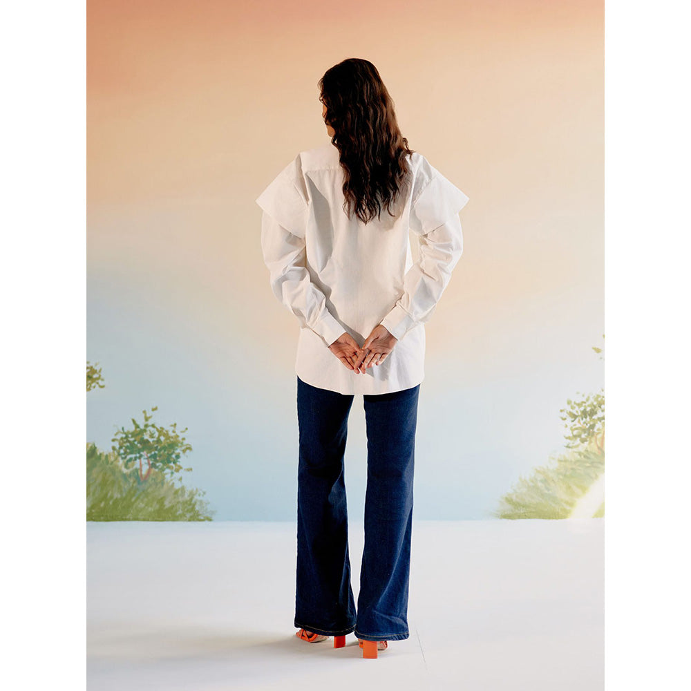 EchoStudio White Echo Regae Shirt