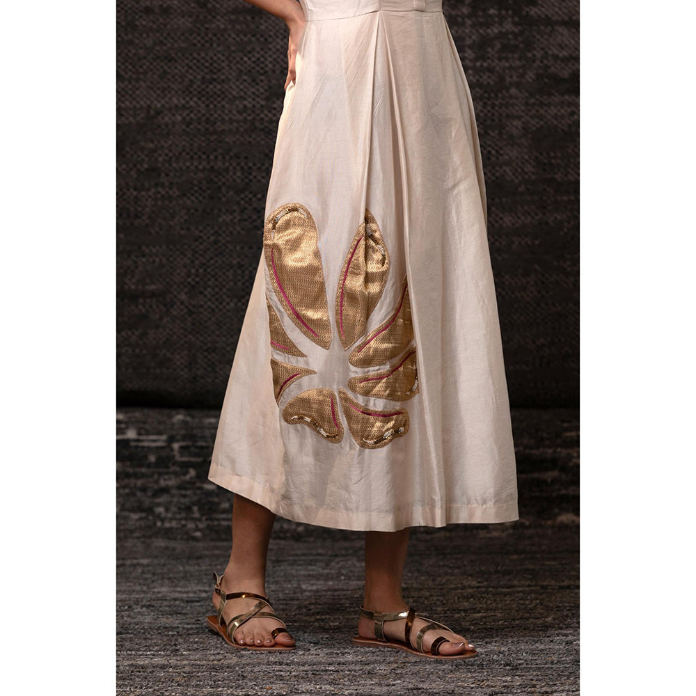 EEDA Gulnaar Ivory Dress