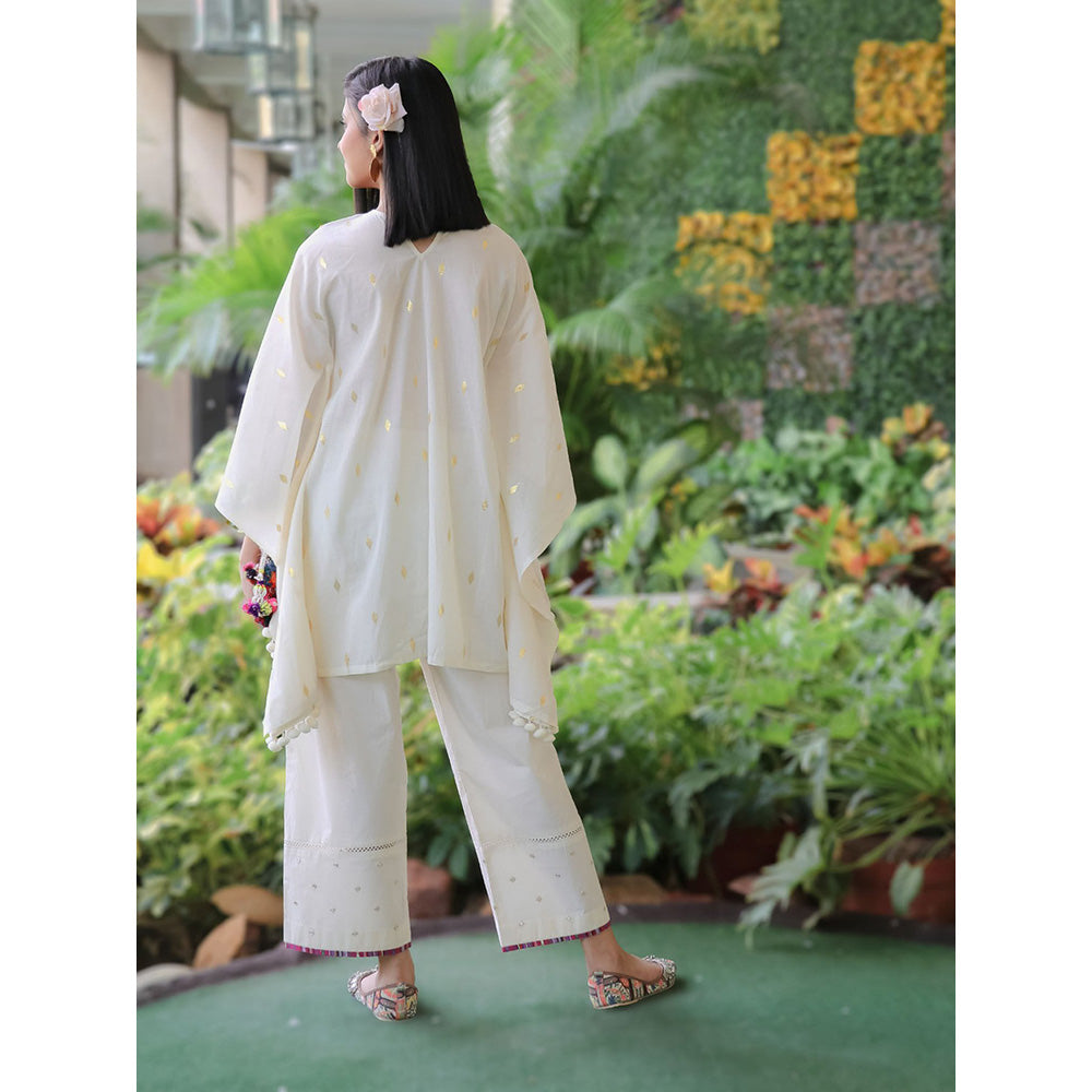 Ekavira Noor Knee Length Kaftan (Set of 2)