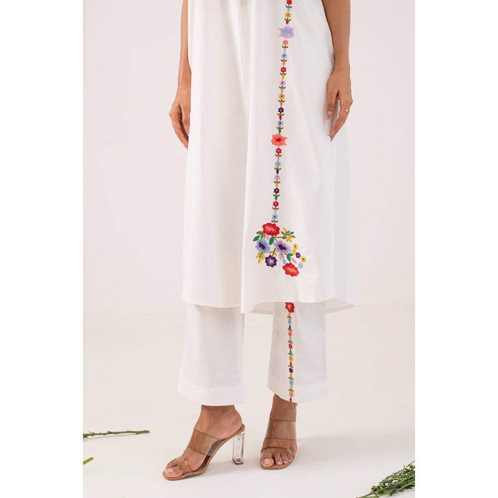 Ekavira Tulika Floral Printed Kurta and Pant (Set of 2)