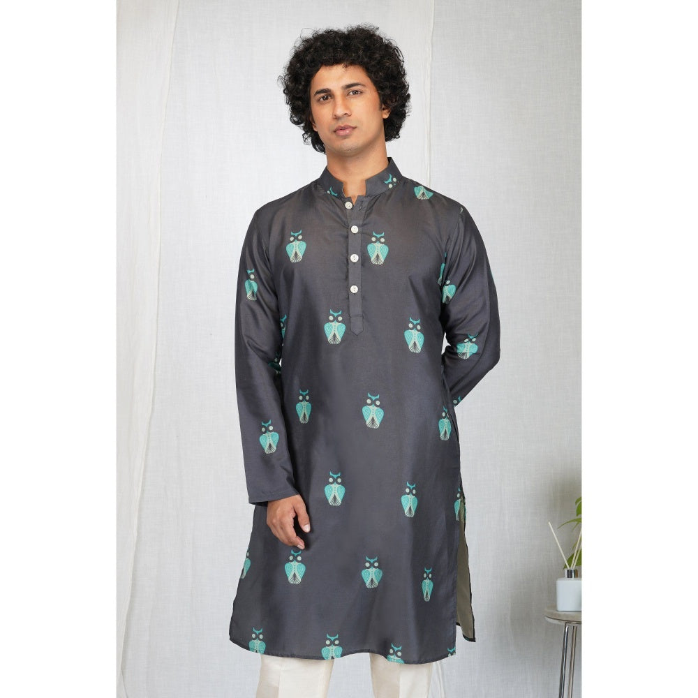 Eleven Brothers Night Owl Printed Kurta Set (Set of 2)