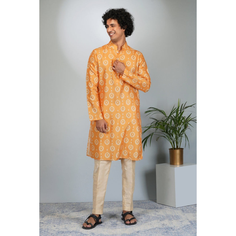 Eleven Brothers Amber Light Printed Kurta Set (Set of 2)