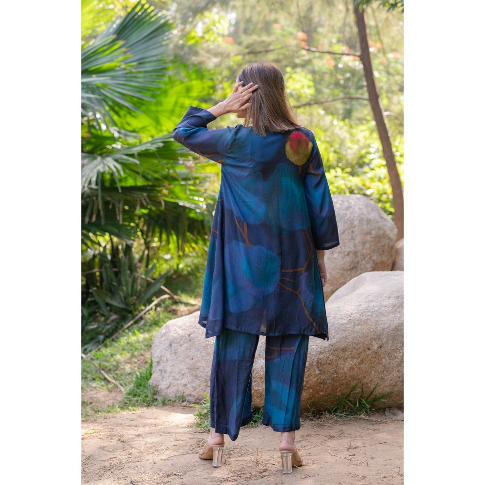 ETAR Forest Kurta with Pant (Set of 2)