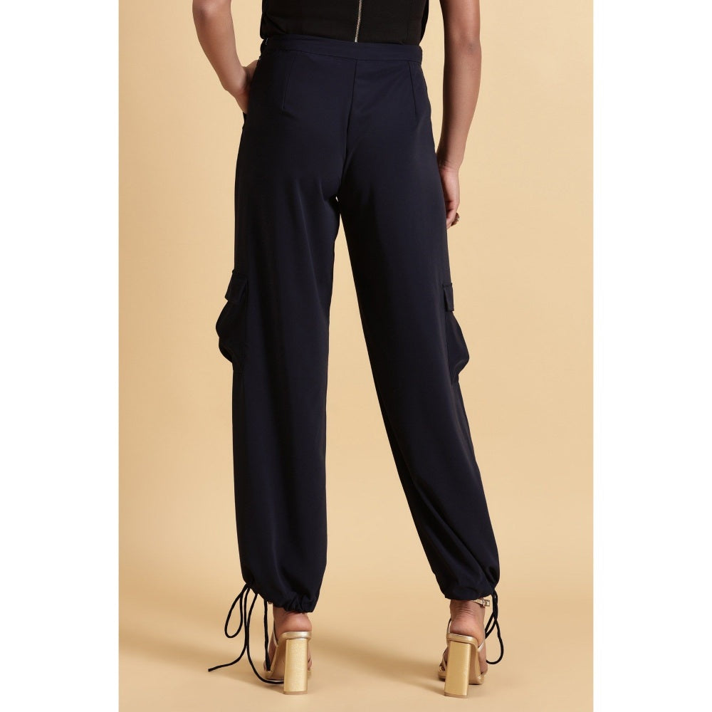 Fawn 24 Navy Blue Muse Joggers