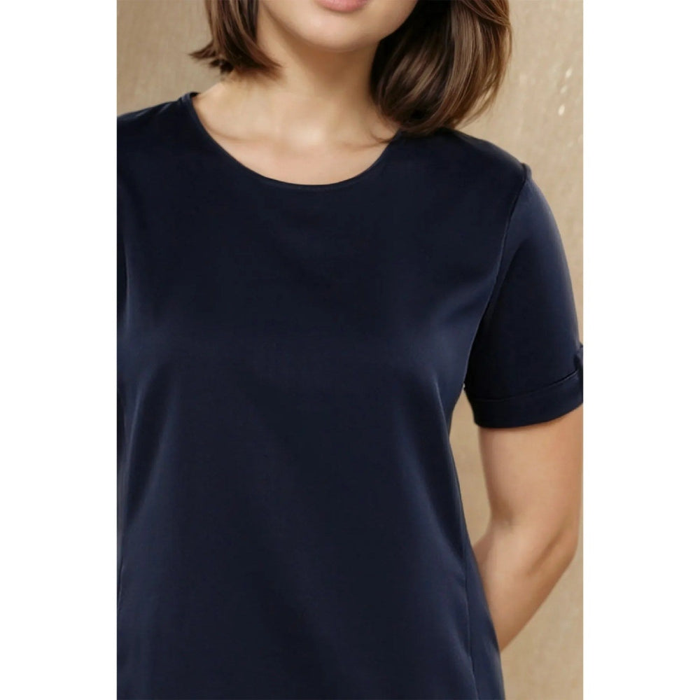 Fawn 24 Navy Blue Anchor Mini Dress