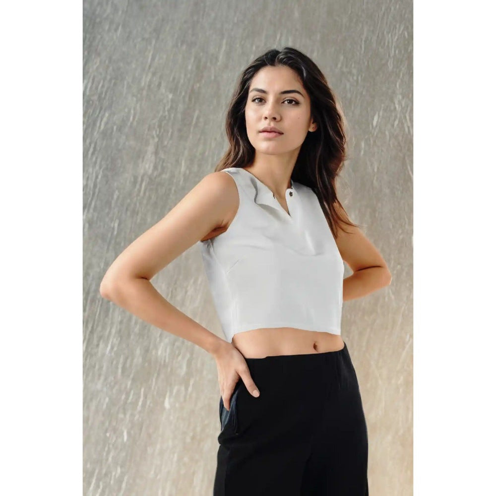 Fawn 24 Ivory Crop Top
