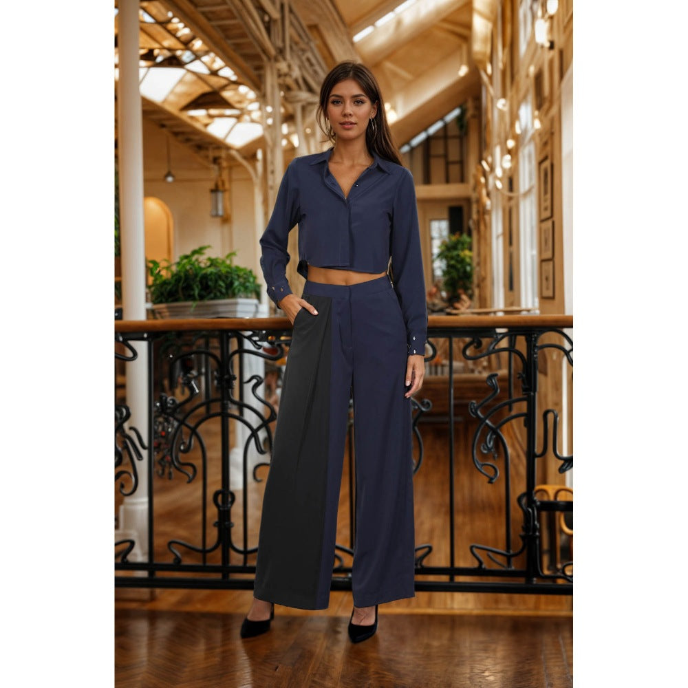 Fawn 24 Crystal Navy Blue Top