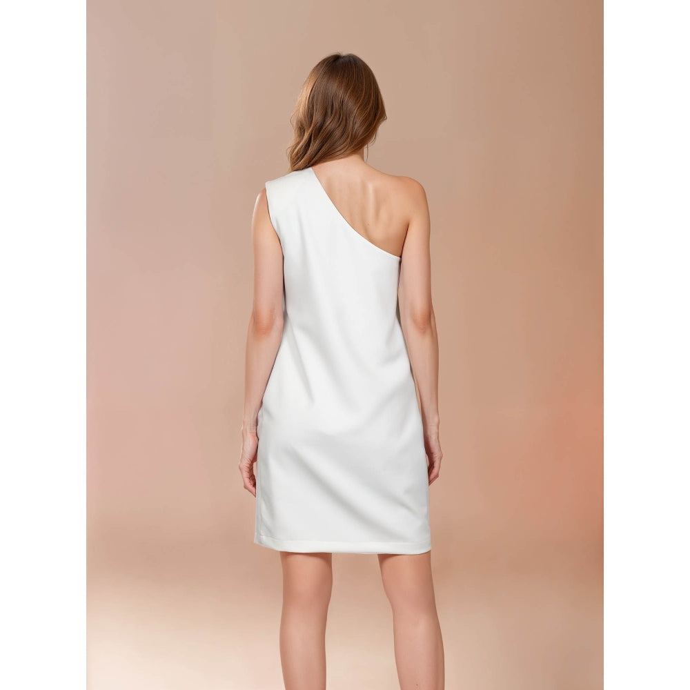 Fawn 24 White Dove Eyelet Mini Dress