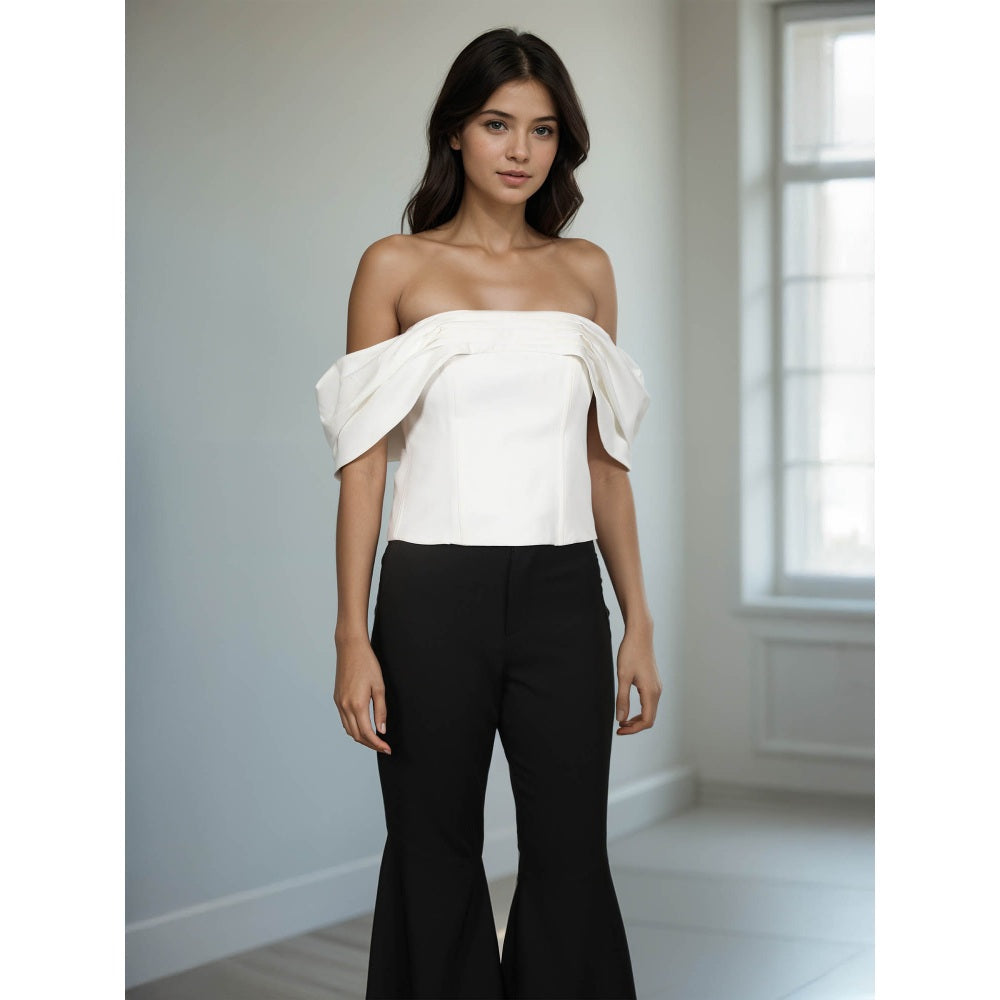 Fawn 24 White Divine Winged Corset Top