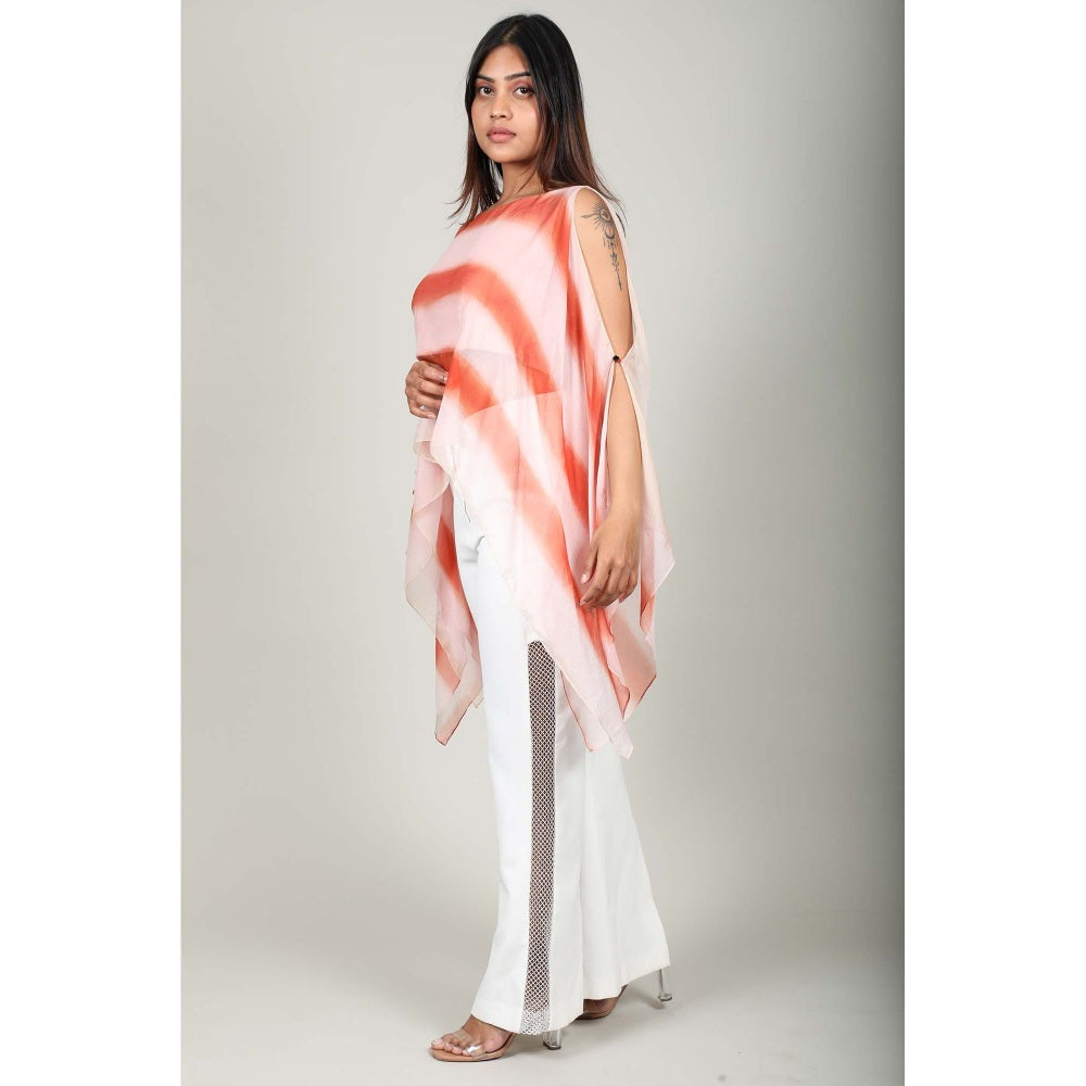 Fawn 24 Peach Lizi Top with Inner