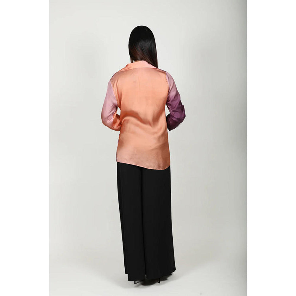 Fawn 24 Ombre Satin Shirt