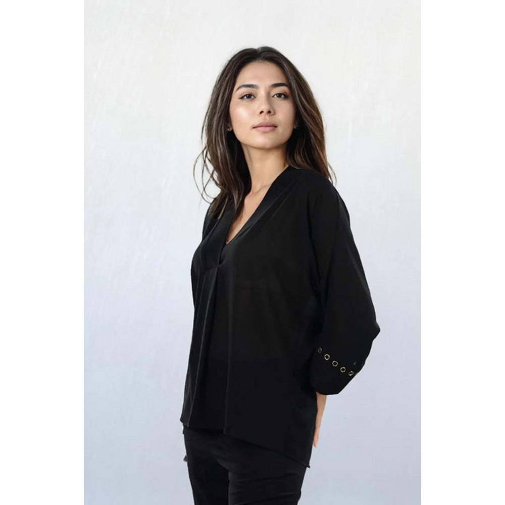 Fawn 24 Sable Eyelet Top