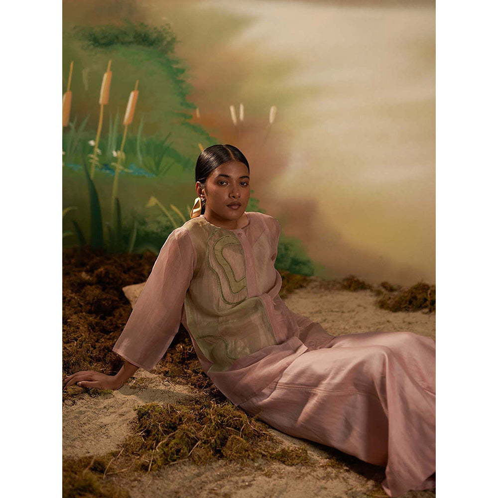 FEBo6 Oak Pink Top with Slip (Set of 2)