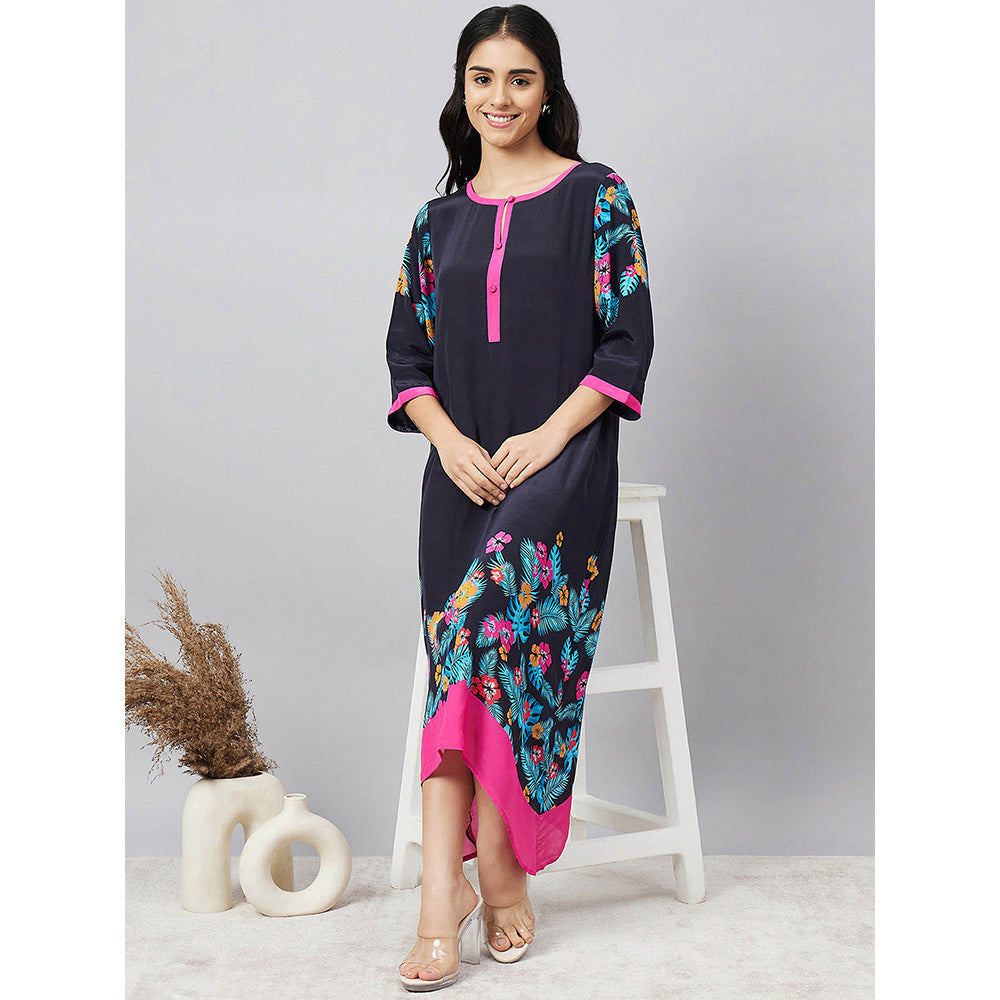 First Resort by Ramola Bachchan Printed Slimline Midi Dress