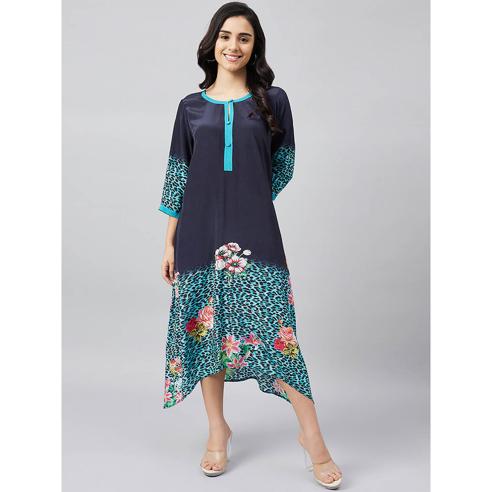 First Resort by Ramola Bachchan Printed Midi Dress