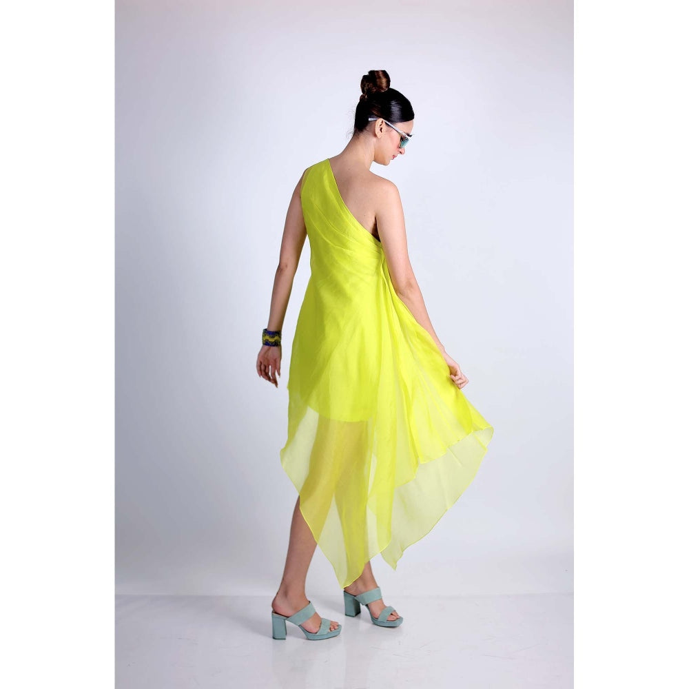 Firki by Sweta Yellow Power Puff