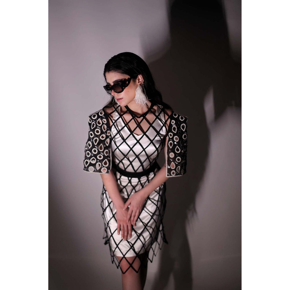 Firki by Sweta White Ebony Dress