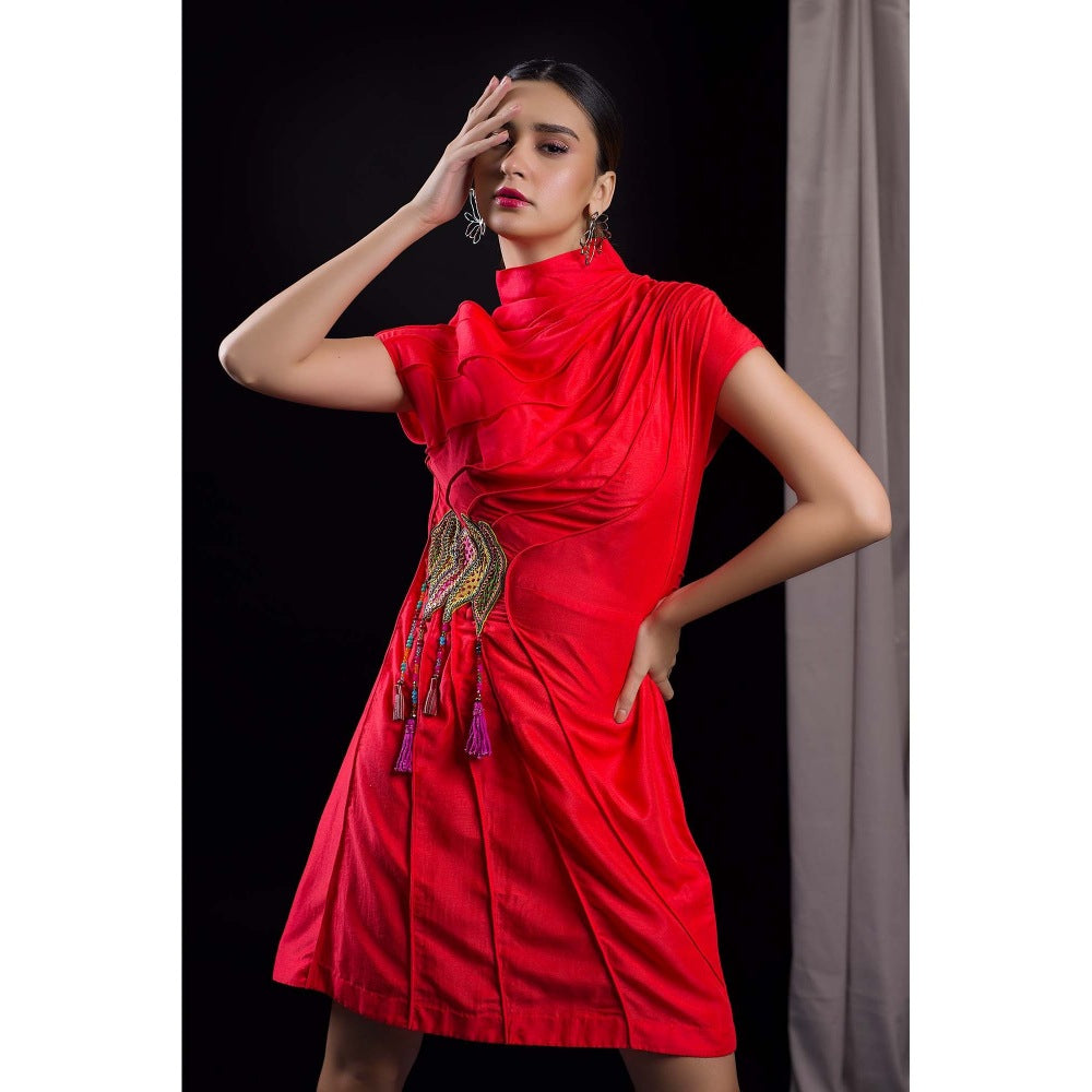 Firki by Sweta Red Scarlet Dress