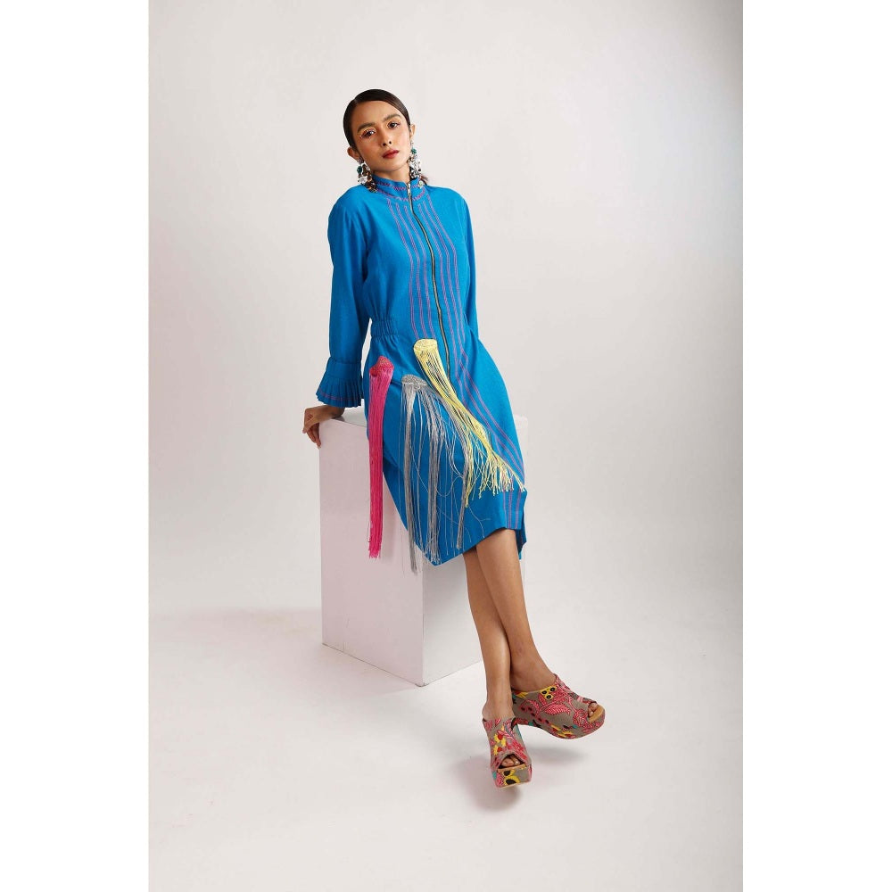 Firki by Sweta Passionate Blue Dress