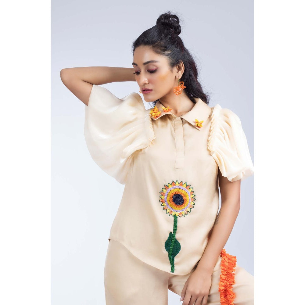 Firki by Sweta Coco Beige Co-Ord Set