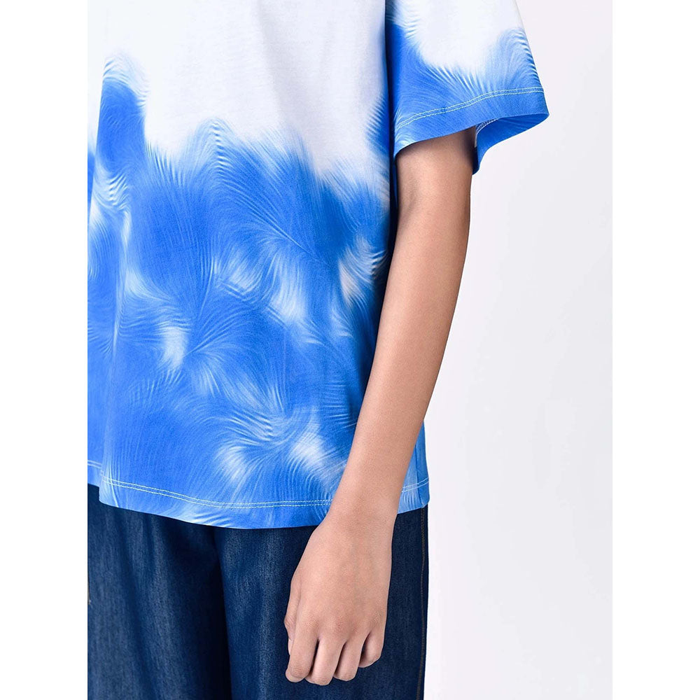 Genes Lecoanet Hemant Women's Cotton Round Neck Printed Half Sleeves T-shirt