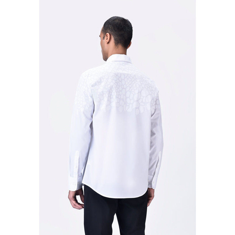Genes Lecoanet Hemant Giza Cotton Poplin Regular Fit Button-Up Shirt