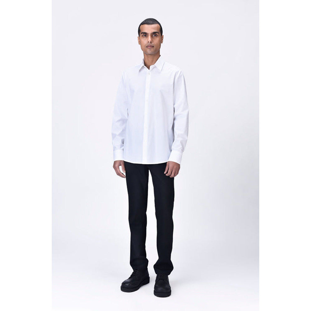 Genes Lecoanet Hemant Mens Shirt With Uv Flower Sticker On Back