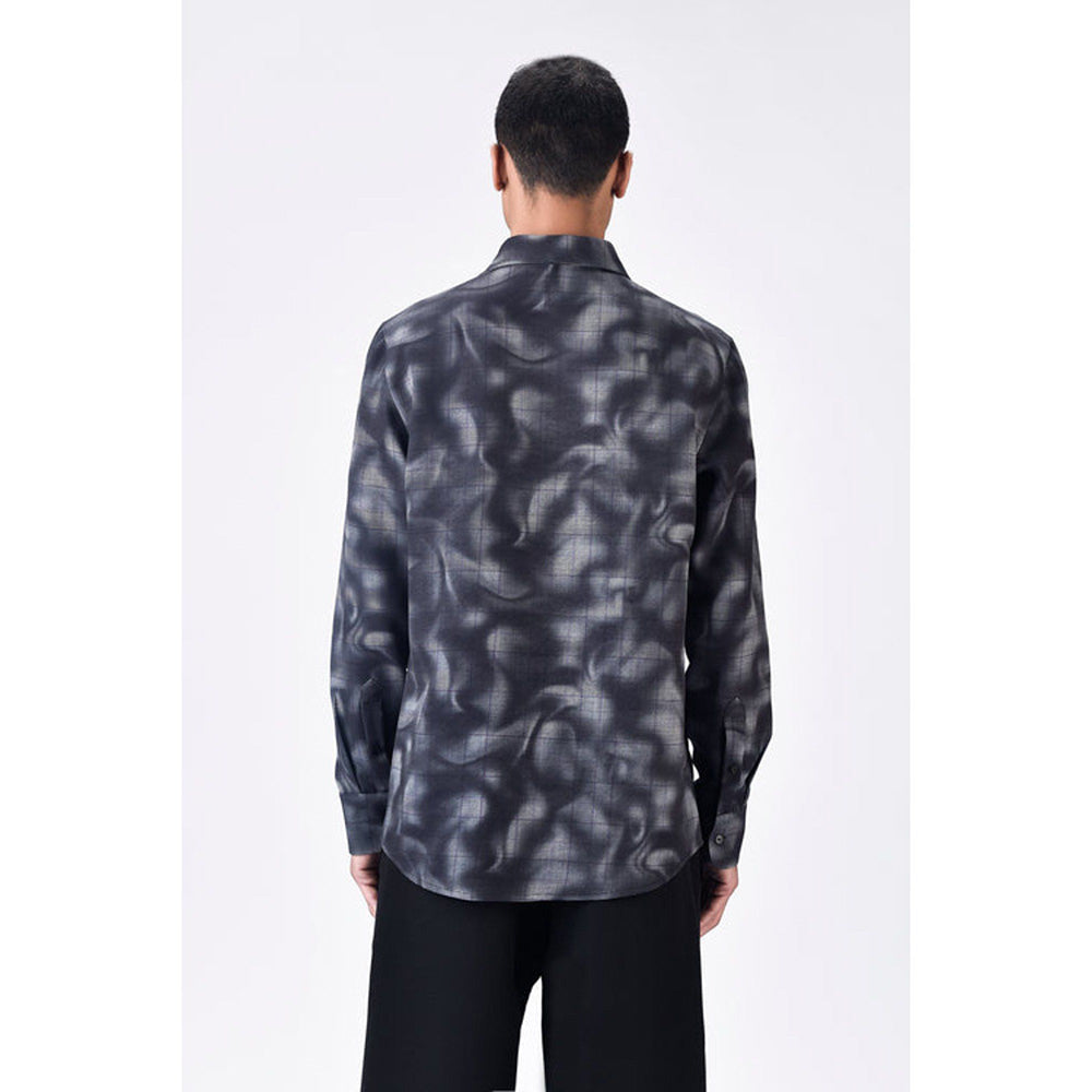 Genes Lecoanet Hemant Regular Fit Button-Up Shirt With Aurora Check Print