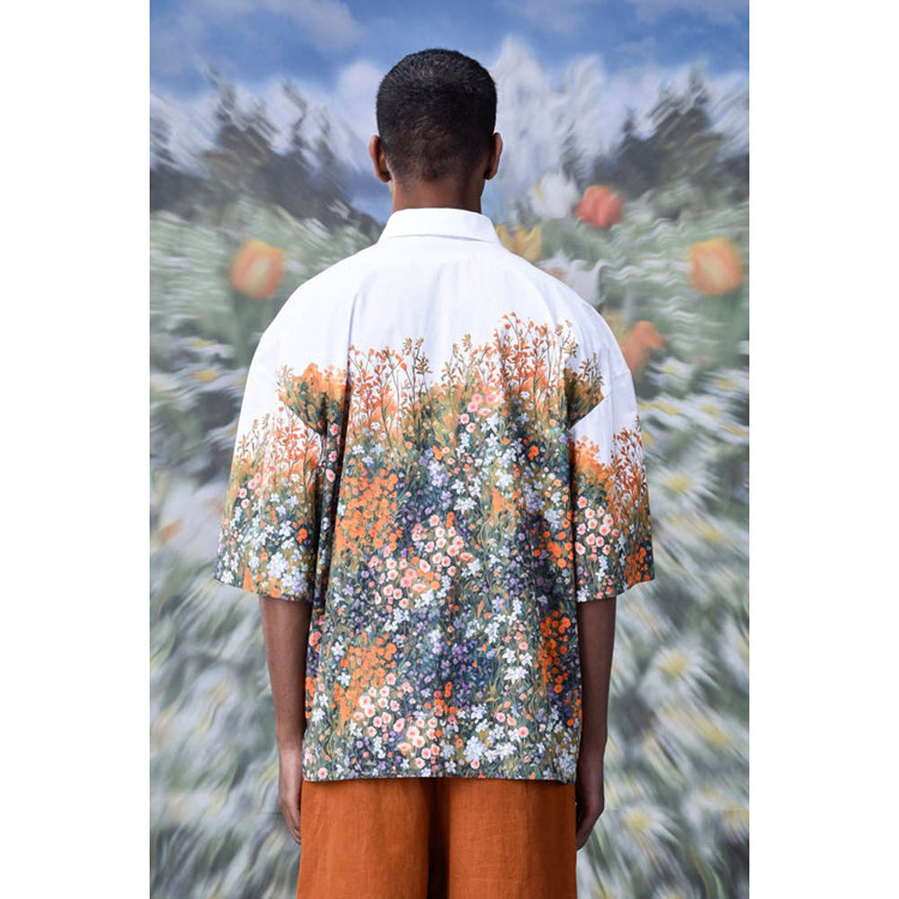Genes Lecoanet Hemant Drop Shoulder Meadow Oversized Shirt