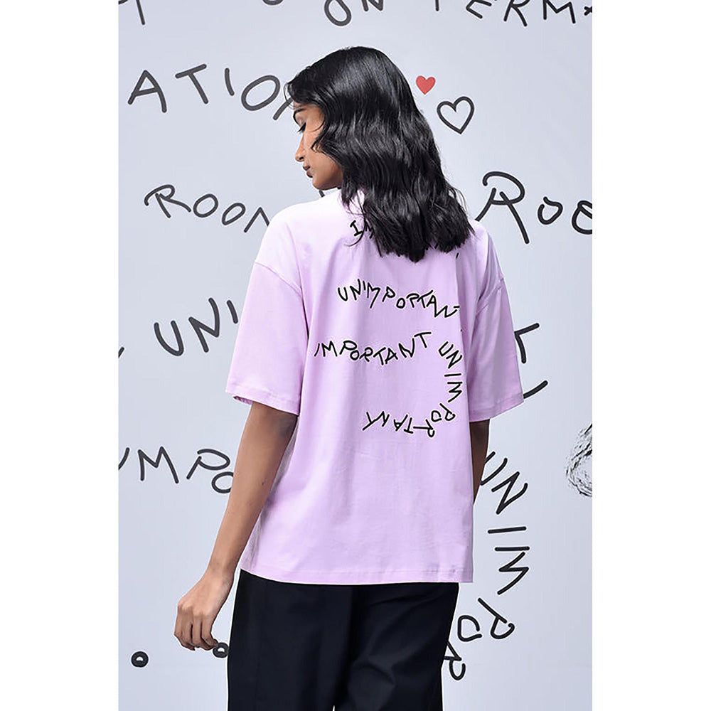 Genes Lecoanet Hemant Regular Fit Rabbit T-Shirt - Smoothie Pink