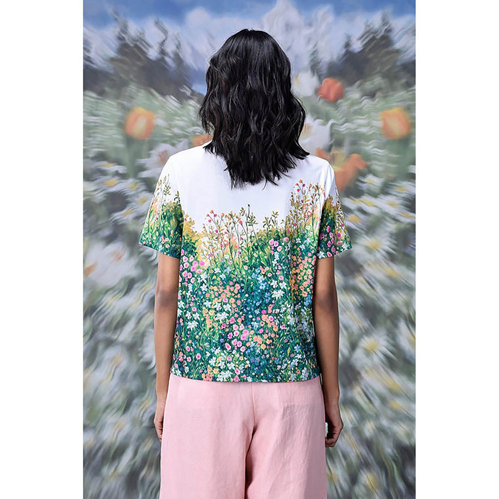 Genes Lecoanet Hemant Meadow Print T-Shirt