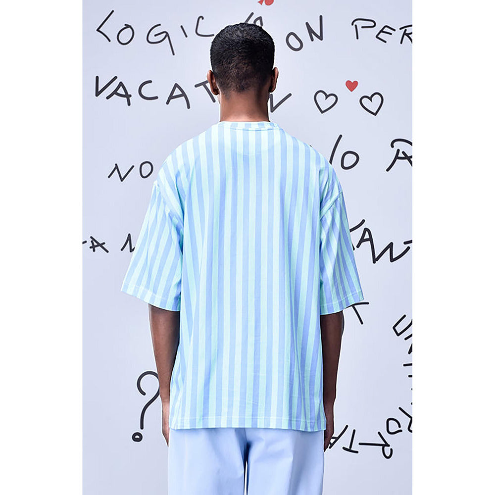 Genes Lecoanet Hemant Solo Bunny T-Shirt- Blue