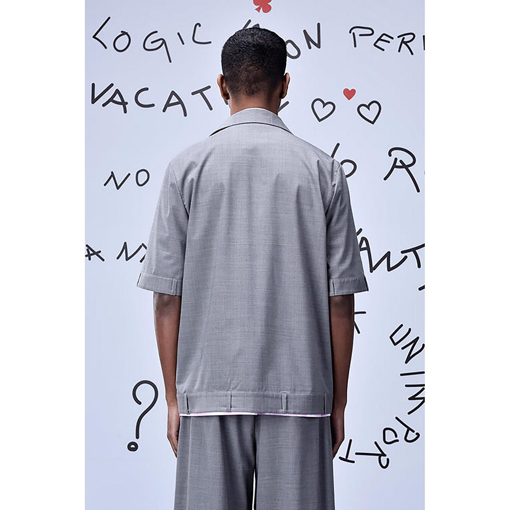 Genes Lecointe Hemant Waistband Detail Relax Fit Shirt