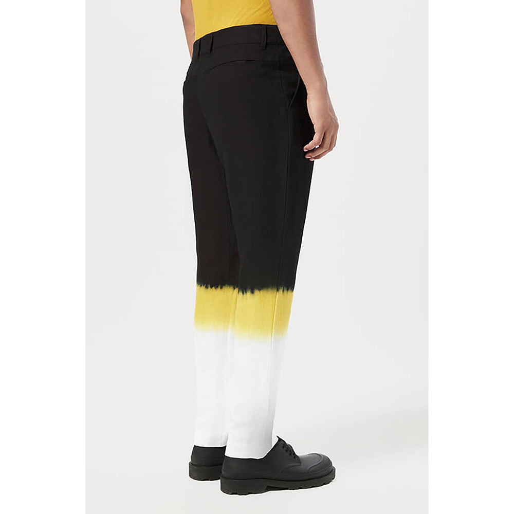 Genes Lecointe Hemant Regular Fit Trousers With Back Inseam Pockets