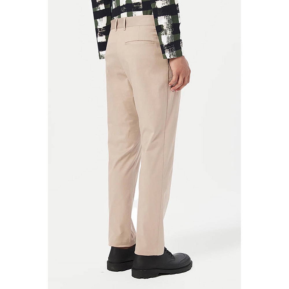 Genes Lecointe Hemant Classic Fit Trousers With Back Bone Pocket