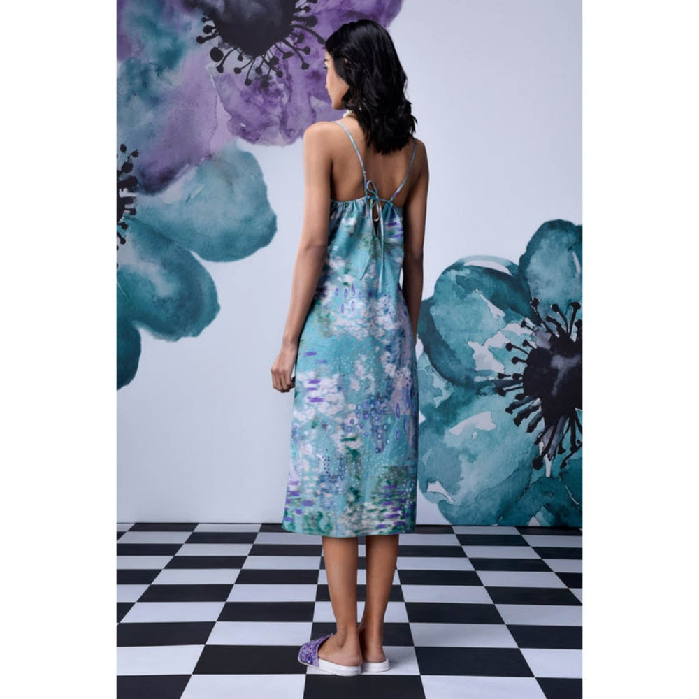 Genes Lecoanet Hemant Pool Of Tears Slim Fit Slip Dress