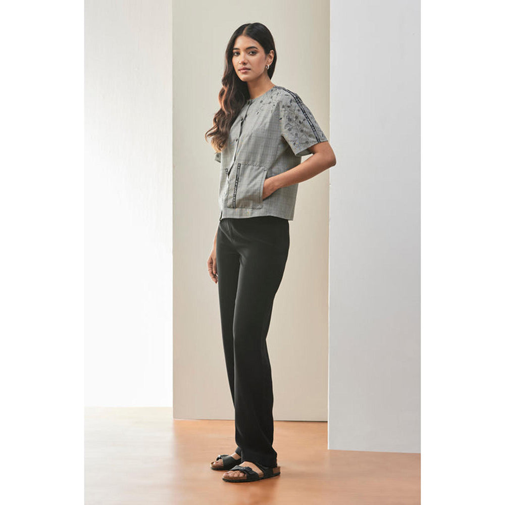 Genes Lecoanet Hemant Women'S Elegant Poly Wool Shirt